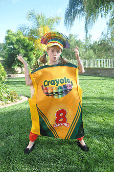 5 Tricks for Effective Newspaper Ads - Crayola Crayon Costume